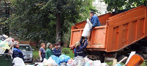Официальный вывоз строительного и бытового мусора в Санкт