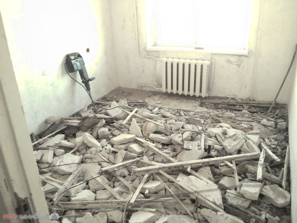 Демонтажные работы в Красносельском районе